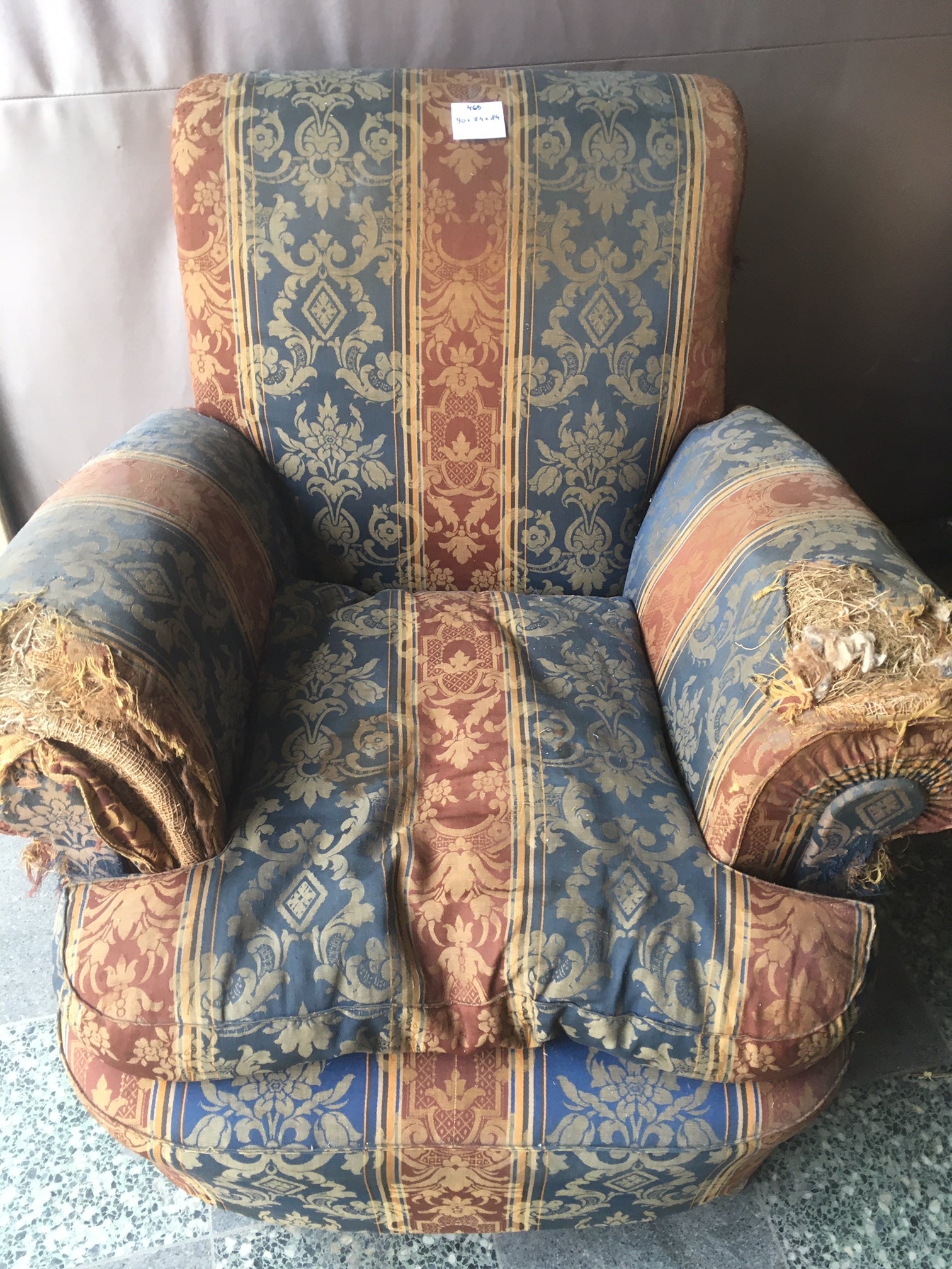 1462. Fauteuil. Ohrensessel